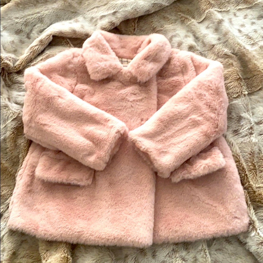 Zara Baby Faux Fur Jacket